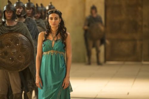 sartorialadventure: Aiysha Hart as Princess Ariadne in BBC’s Atlantis