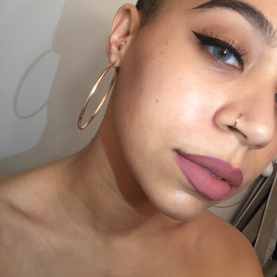 2jam4u:  tried to get white contacts to look like a ghoul and ended up looking like
