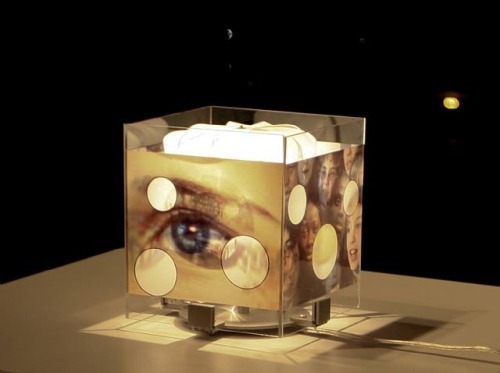 vuls:Lamp by Tony Oursler