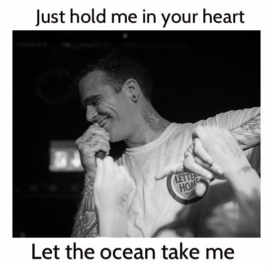 lnheartswake:  The amity affliciton - Don’t lean on me 