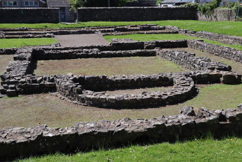 thesilicontribesman:Romano-Celtic Temple, Caerwent Roman City, Monmouthshire, 6.5.18.An extensive an