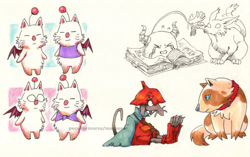 FF9 Speedrunners Inspiring Me To Draw Again.