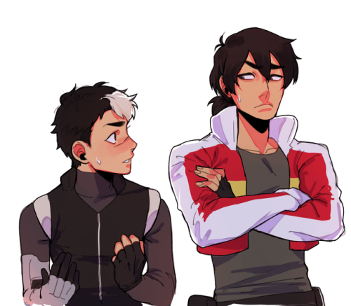 hey i might as well upload these too&hellip;i love&hellip;.voltron and AUs&hellip;.. (age change pla