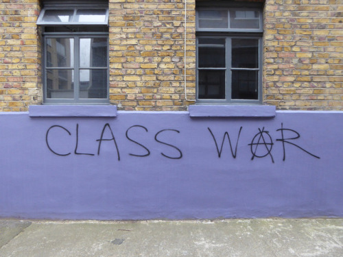 ‘Class War’ In Shoreditch, UK