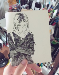 greyismanga:  Morning practice in winter is probably tough on little Mr. neko setter 