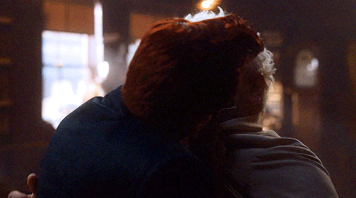 Can We Talk About The Fact That Aziraphale Didn't Pull Away From The Kiss? Crowley Let Him Go, He Does