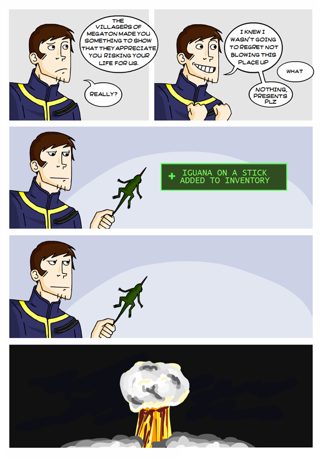 thefalloutblog:  “Damn it Megaton” Source