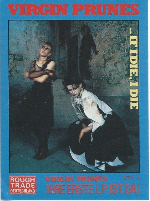 tomakeyounervous:Virgin Prunes