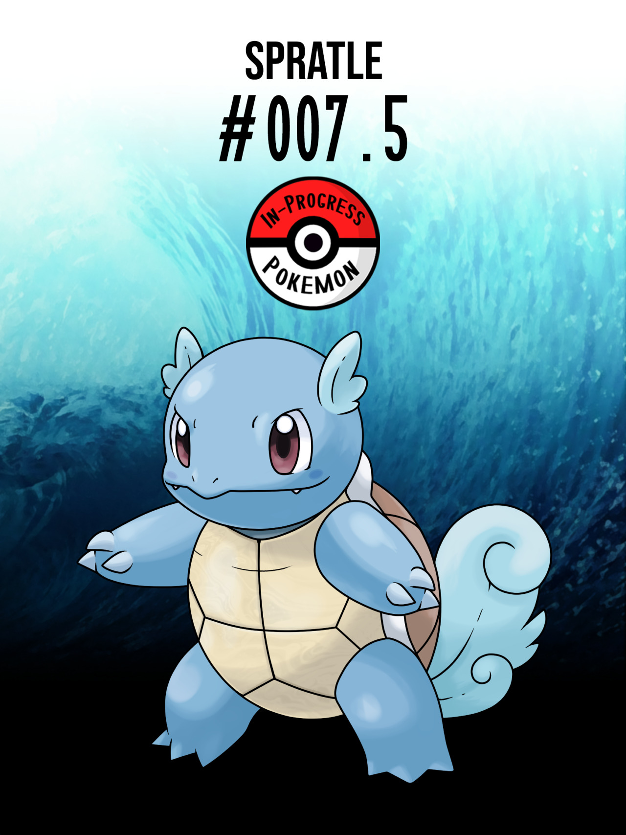 In-Progress Pokemon Evolutions — #090.5 - Shellder are aquatic