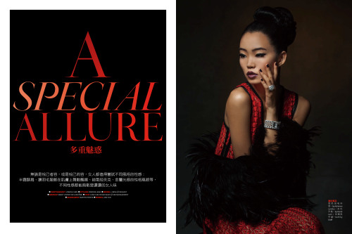 New York Photographer Joseph Chen photographed Model Li Bing for Taiwan Tatler with stylist Freddie 