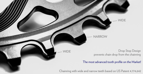 chirosangaku: Absolute Black Launched New Narrow Wide Chainring for Cannondale Hollowgram Cranks