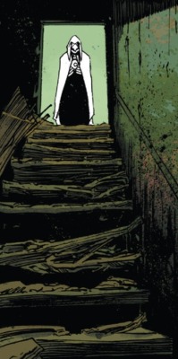 onlyincomics:  Down the stairs…  - Moon Knight #3