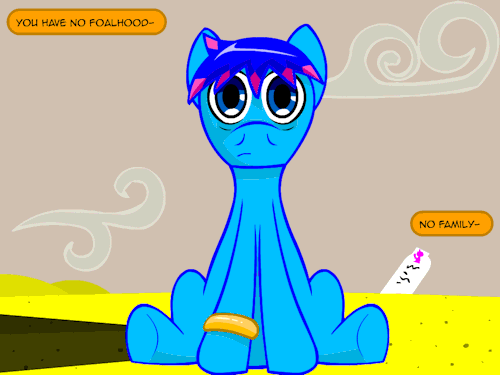 helpabluehorse:  How’s that for moving the plot?  Meeps!