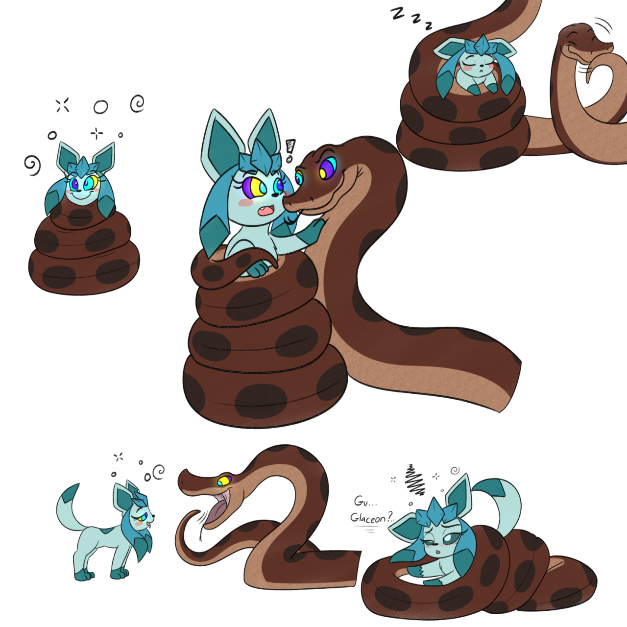 iamaneagle:I learned that one of my buddies really likes Glaceon. So some hypno glaceon