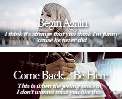 fallingfortaylor:  &ldquo;All the different emotions that are written about on