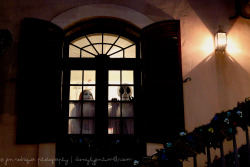 lackyannie:  disneybyjen-deactivated20150409: Basically the darker I made this photo, the more scary it became. I got chills as I said my final good bye to Jack and Sally this night, and watched as they walked up the stairs. But the moment that caught