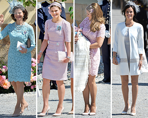 gabriellademonaco: The Swedish Royal Ladies’ Christening Outfits:Princess Estelle (May 2012)Princess