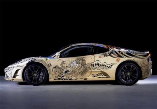 throttlestomper:  Ferrari F430 Art Car by Philippe Pasqua