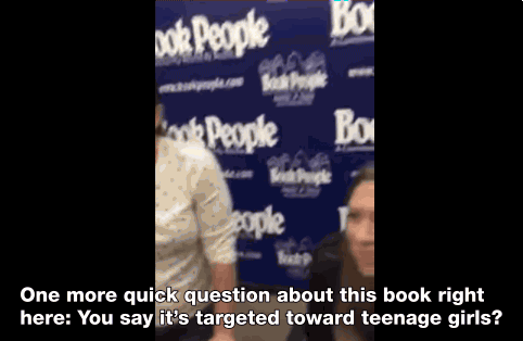 salon:  Watch Chelsea Clinton destroy a right-wing ass at a book signing