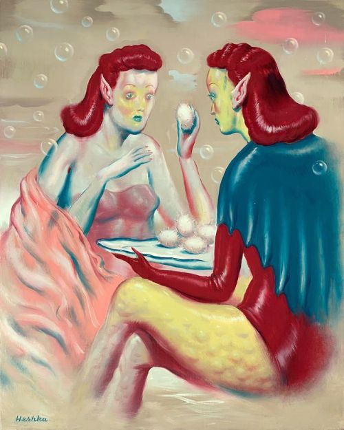 nevver:  Some girls, Ryan Heshka