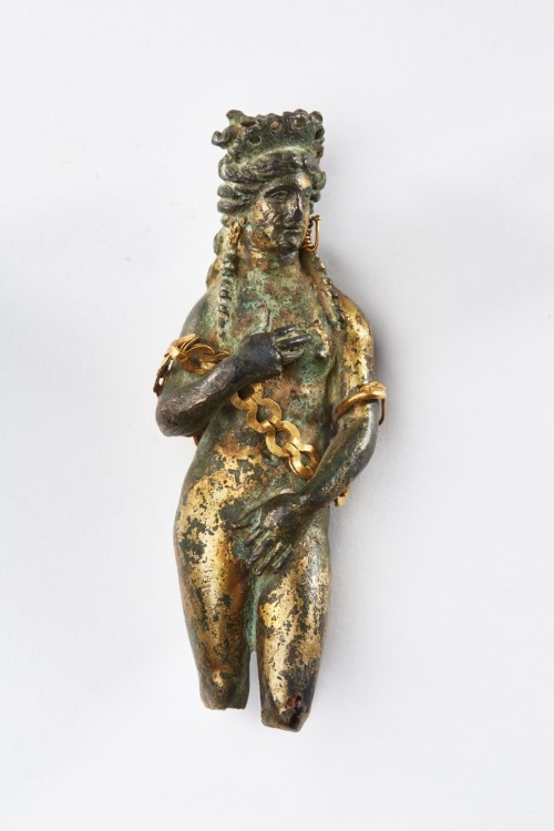 Venus figurine* gilded bronze* 8,9 cm* 3rd century CE* Asia Minor* Museum August Kestner, Hanover