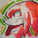 XXX spoiledskullz:drawing I did for sonic’s photo