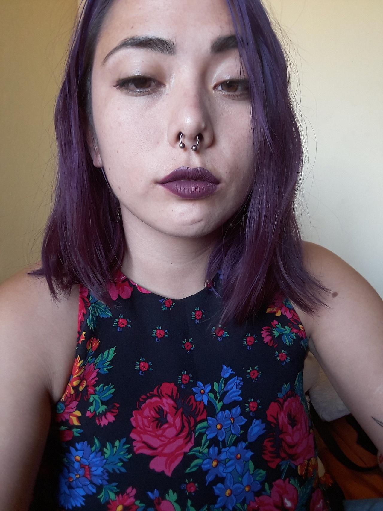 Aaaand bonus: me feelin really really cute w/ my new colorpop “are n be” and