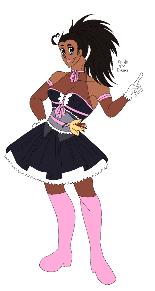 Me And My Buddy Amber (@hraeesvelgr) Have Been Working On A Ff7 Magical Girl Au Because We're Both Insane