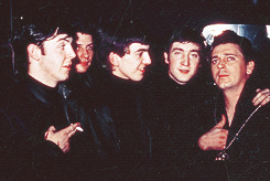 paulmcfruity:The Beatles and Gene Vincent, 1962