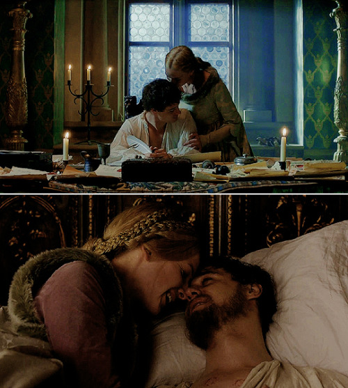 ladybabington: she is my queen of choice.  edward iv and elizabeth woodville in the white queen 