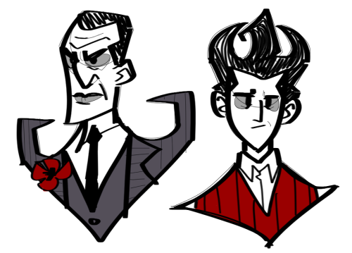 some DST doodles from last week (ish)