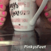pinkysfeet:Coffee &amp; Feet 