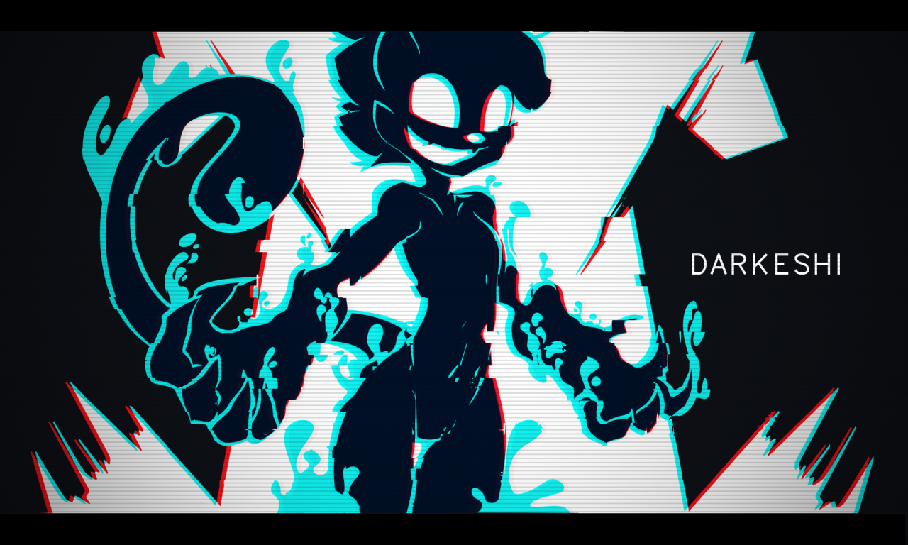 coonblr:  darkeshi:  sherlu:  A proper drawing for @darkeshi  yay!   morning reblog