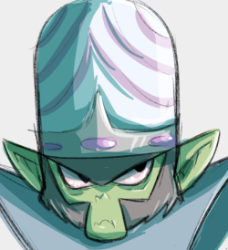 pandamangomadness:  Drew a Mojo Jojo tonight