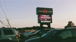 wowicangetsexualtoo: Basement &amp; Title Fight @ Starland Ballroom. Twas lit.  