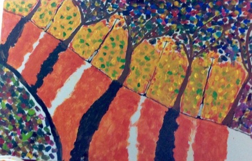 And here are the paintings of my nieces, Janka and Nora. Aren’t they sooo talented? Amazing!!!