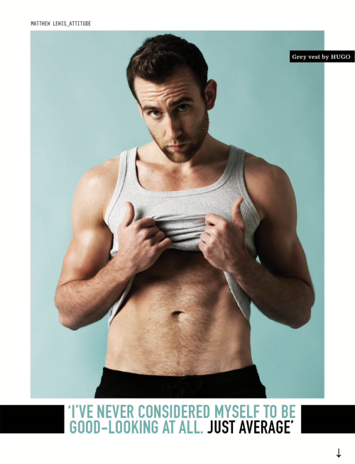 elijah120607:    Matthew Lewis＠attitude - June 2015 #2.