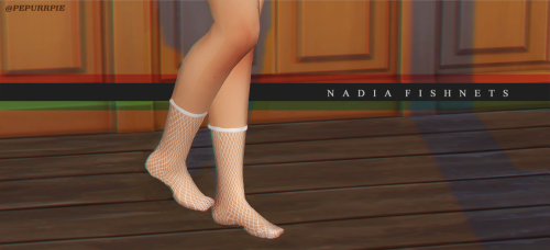 Nadia FishnetsA simple set of short fishnets for your female sims. Credit to @voice-z &amp; @ret