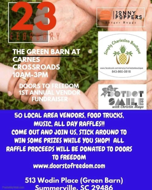 This event is a #freeadmission charity event taking place at the iconic Big Green Barn! Take $20 a p