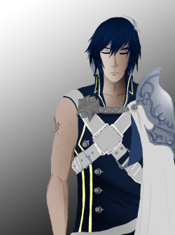 itsalreadyonpaper:  it’s winter break, i’m back at home, and i touched my tablet for the first time in maybe two or three years i colored this chrom picture i’ll probably try to do more digital art while i’m still home