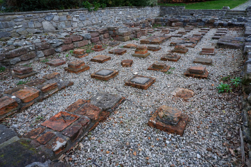 thesilicontribesman: Prestatyn Roman Bath House, North Wales, 17.3.18. The Prestatyn Roman Bath Hous