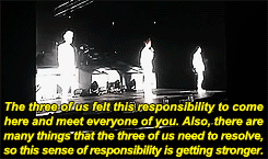 heepnotic:  jaejoong’s ment at jyj’s concert in tokyo dome day 3 (translated from ©)   We will!!