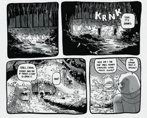 evanpalmercomics: So for the month of October, I’m going to be making a comic. The premise is 