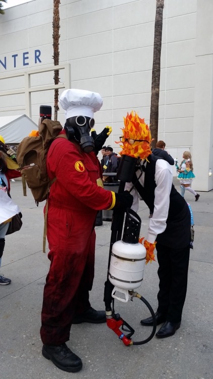 pyrotechnic-tote-pyro:From Saturday at ALA 2016 in OntarioTwo of my favorite characters 