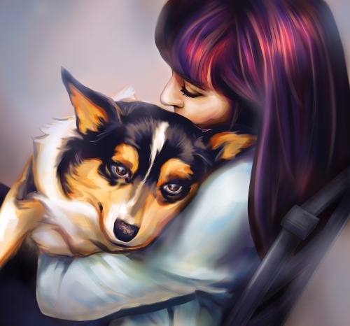 Just Finished This Commission For Oliver_the_corgi22 On Instagram!