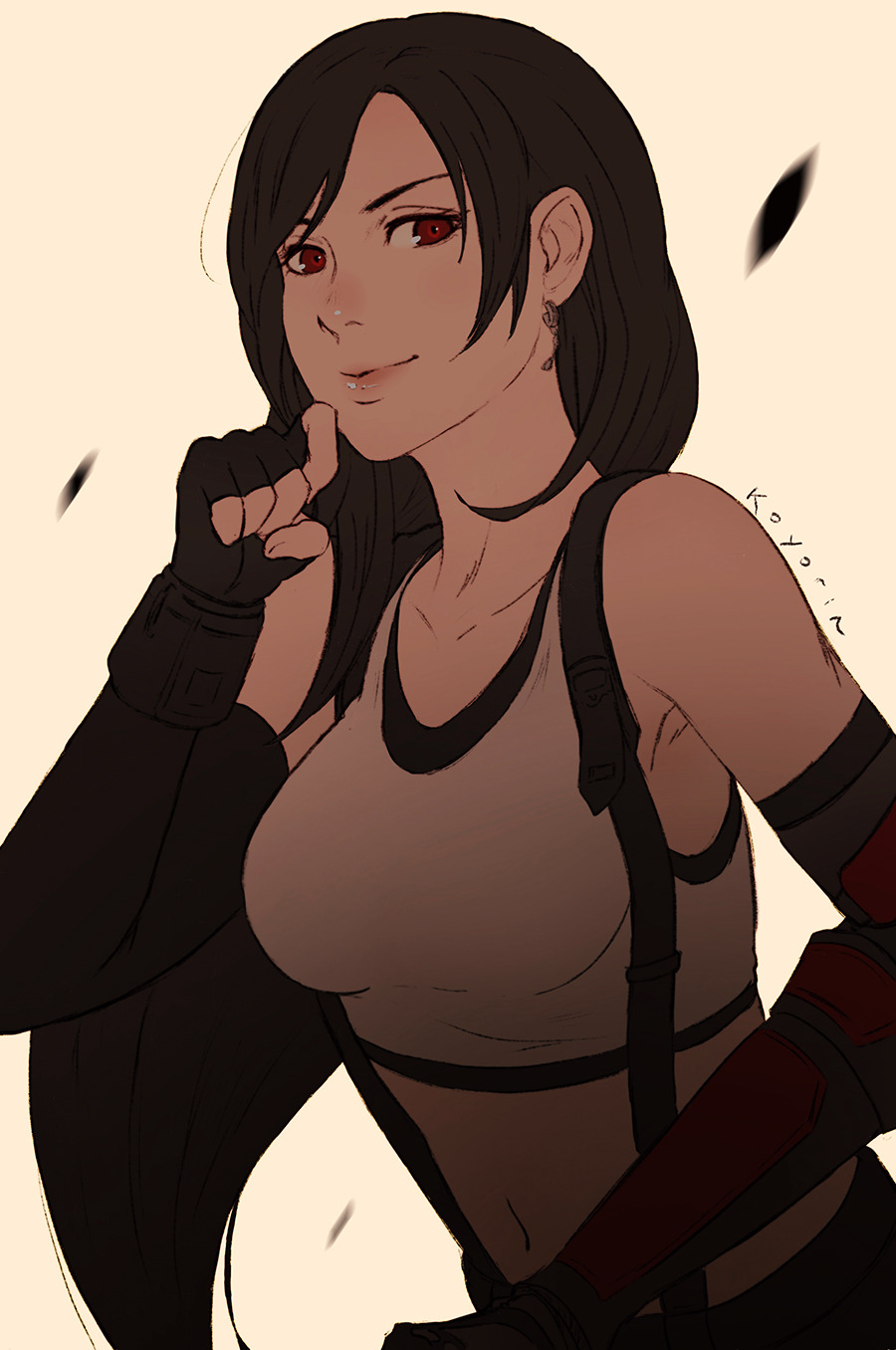 koyoriin:
“ Quick drawing I did on my iPad of FF7R Tifa!
“http://twitter.com/koyoriin
http://patreon.com/koyorin
http://instagram.com/koyori_n
http://www.pixiv.net/member.php?id=12576068
” ”