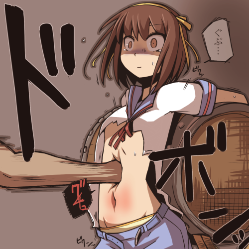 deep-crush: ストマックパンチ by nnS 音速モーモン on pixiv