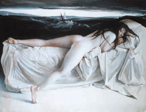 artbeautypaintings:  The tempest - Gigino Falconi  