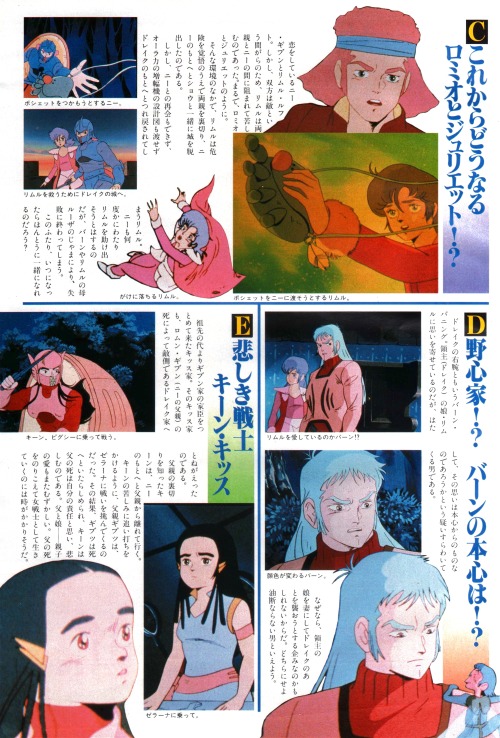 animarchive:      Aura Battler Dunbine (Animage, 05/1983)  