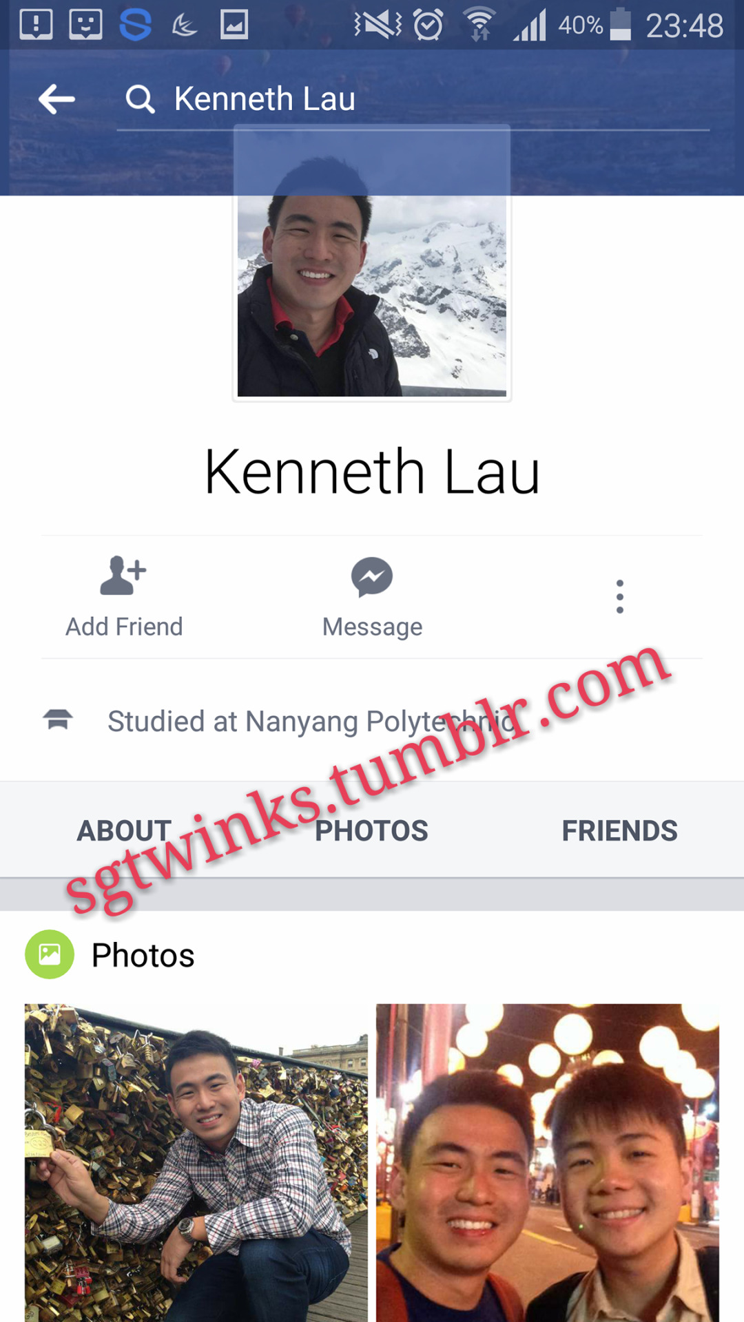 sgtwinks:  sgtwinks:  Kenneth Lau  (Top) Worked at IPP (Financial Advisor) Local